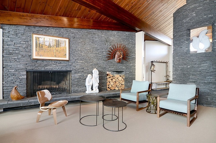 Contemporary Ranch by Bruce Johnson & Associates Interior Design