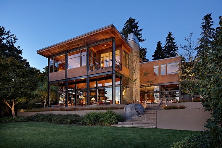 Lake House Two by McClellan Architects