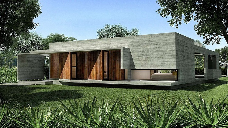 Haras House by Besonias Almeida Arquitectos