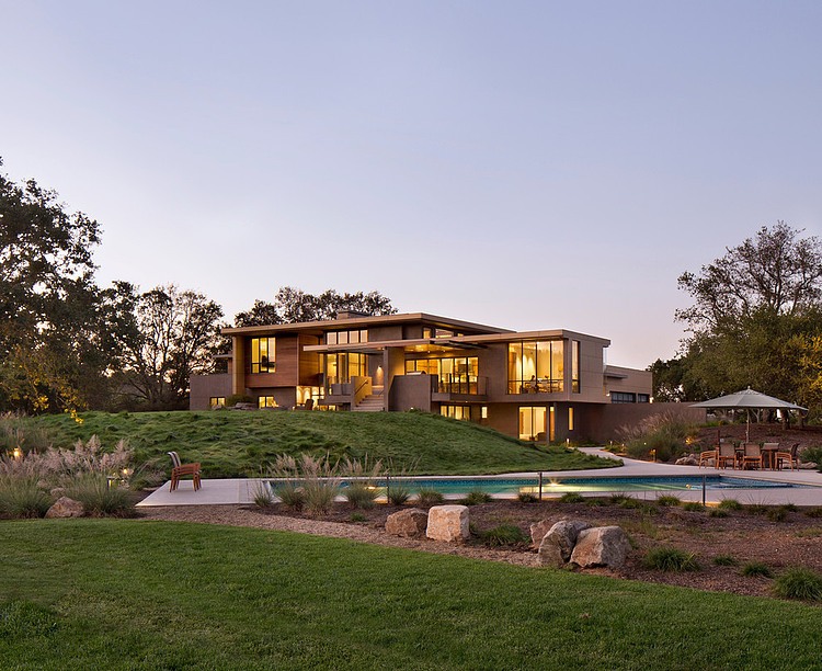 Portola Valley Residence by Tobin Dougherty Architects