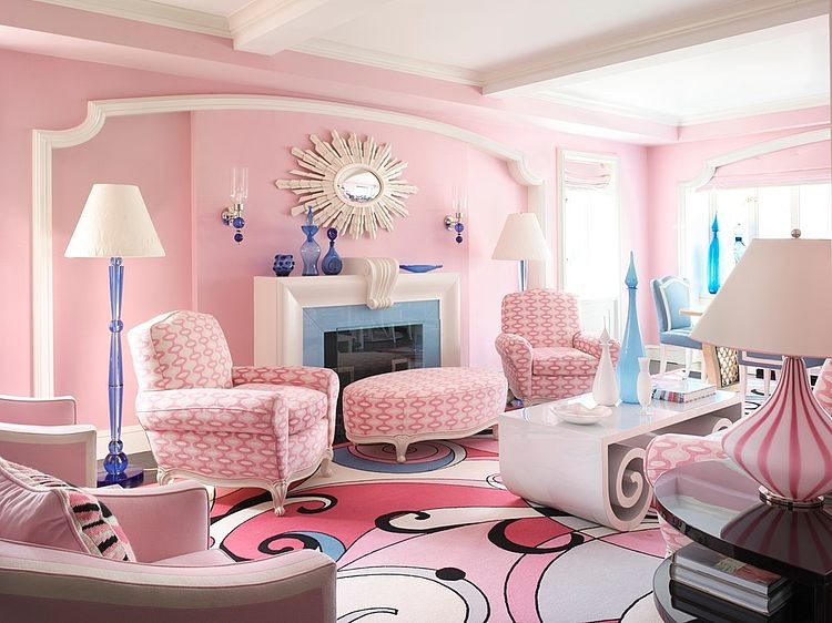 Pink Home in NYC by Anthony Baratta