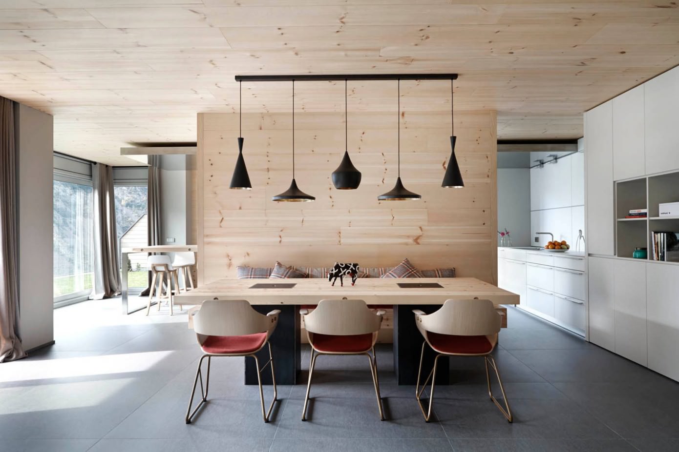 Wooden Interior by Coblonal Arquitectura