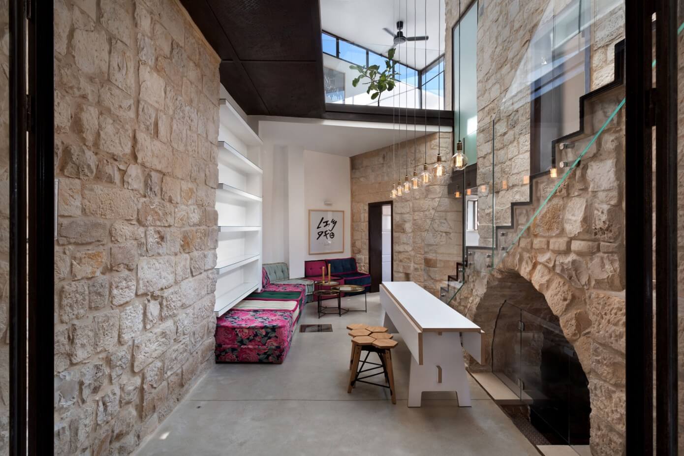 Stone House by Henkin Shavit Architecture & Design