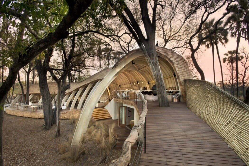 Sandibe Safari Lodge by Michaelis Boyd