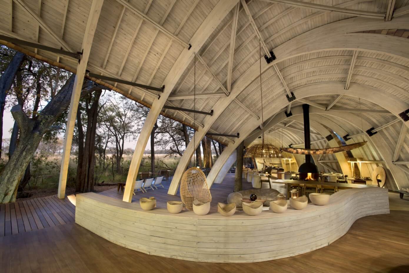 Sandibe Safari Lodge by Michaelis Boyd