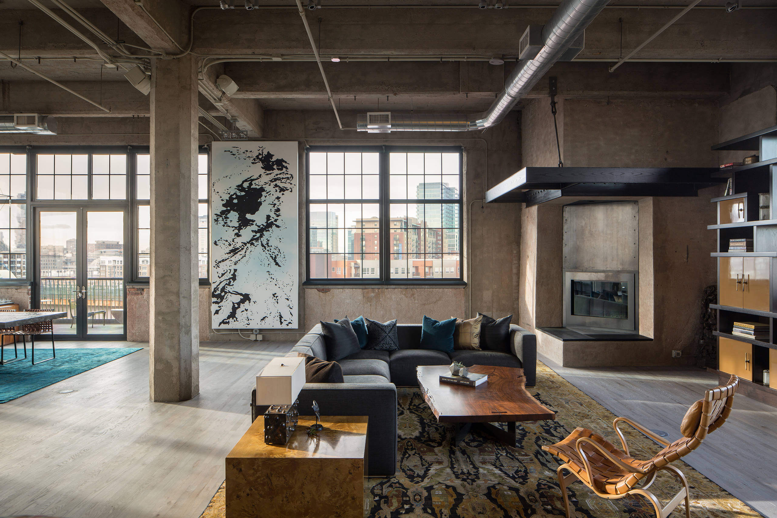 Industrial Style Studio Apartment: A Modern Haven Of Refined Industrial Charm
