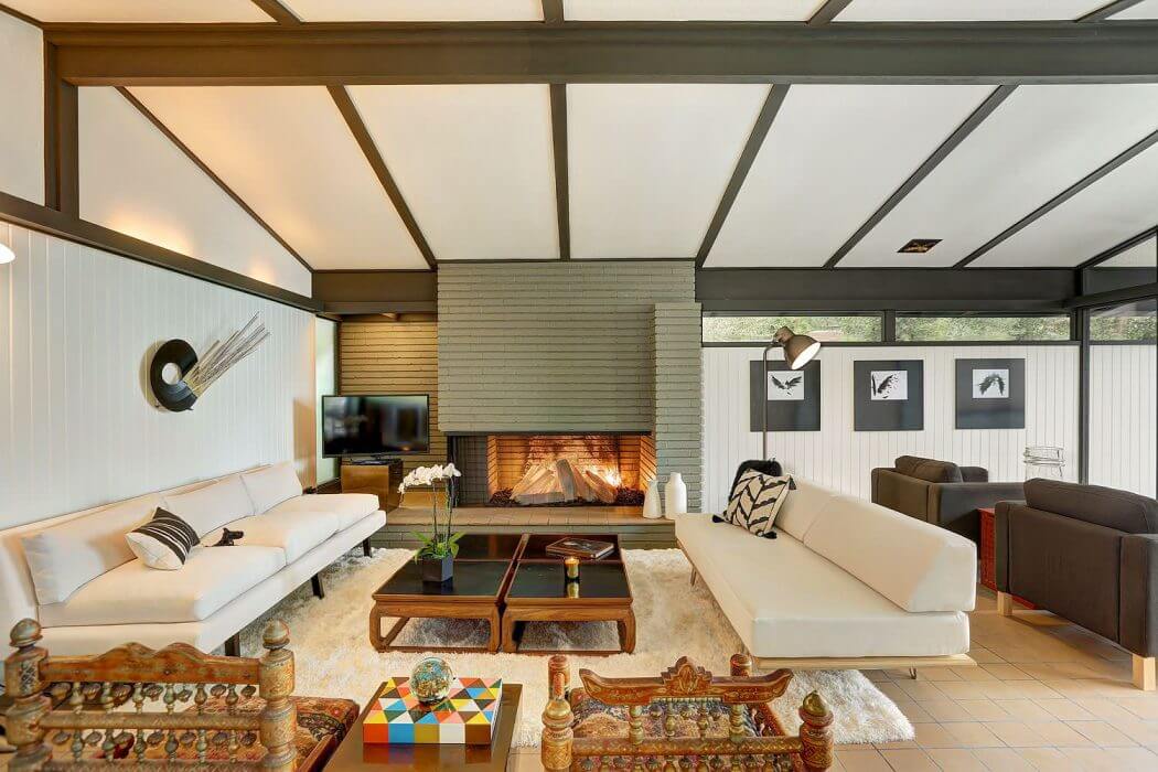 Mid-Century Modern Remodel By Willie Baronet - 1