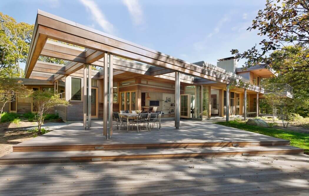 Woodland Contemporary by Holmes Hole Builders - 1