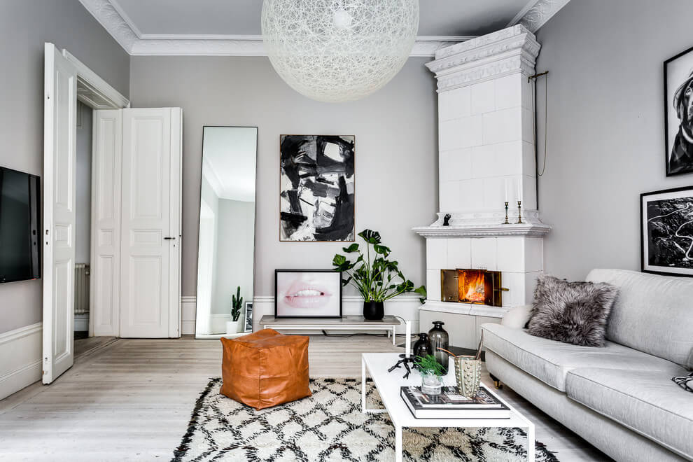 Roslagsgatan Apartment by Alexander White | HomeAdore