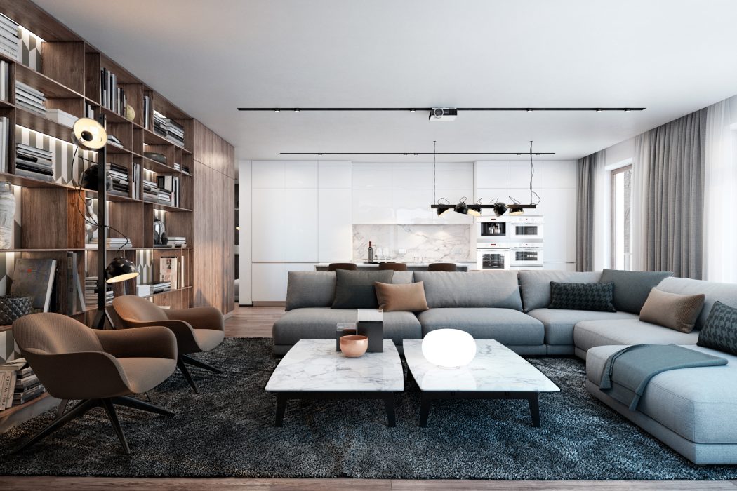 Interior for a Young Family by Diff.Studio - 1
