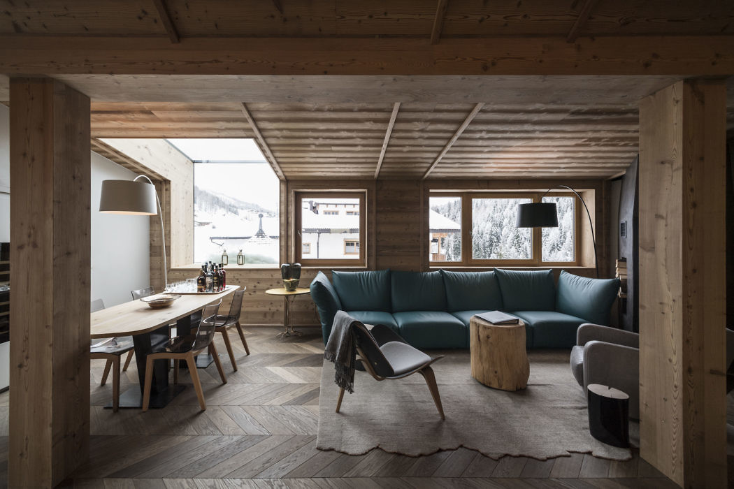 Rosa Alpina Penthouse by Vudafieri Saverino Partners