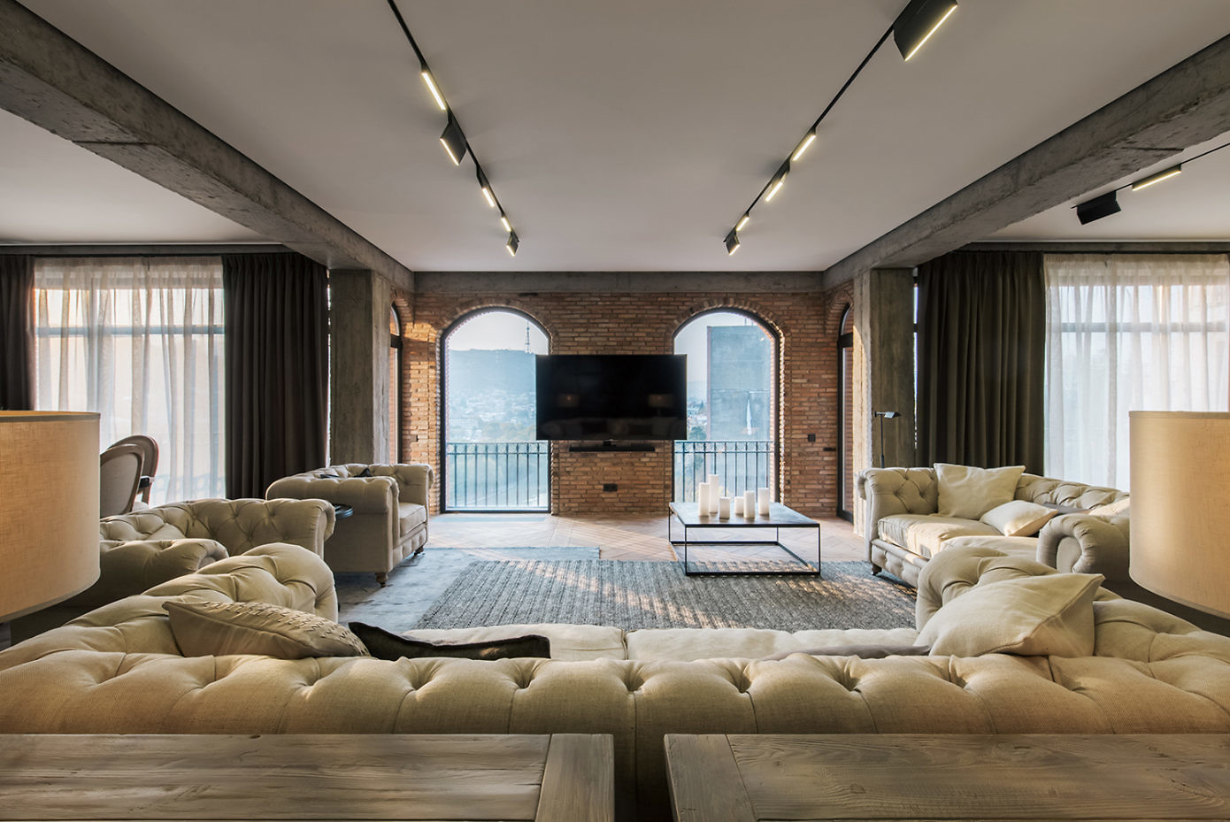 Rustic Style Apartment by YØDEZEEN Architects HomeAdore