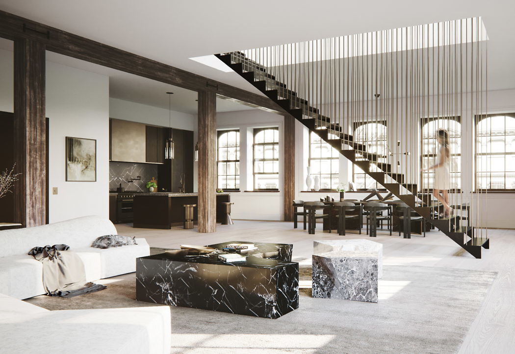 New York Apartment by Dorothee Junkin Design Studio - 1