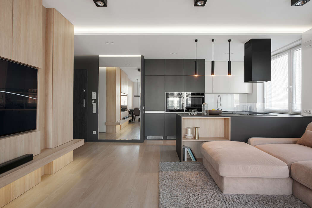 Modern Apartment by Hi-Light Architects - 1