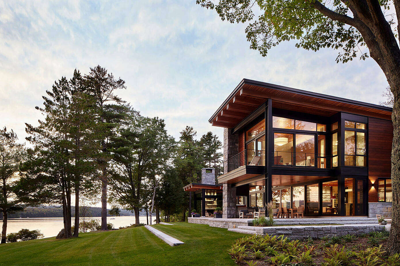 Lake Point House by Marcus Gleysteen Architects