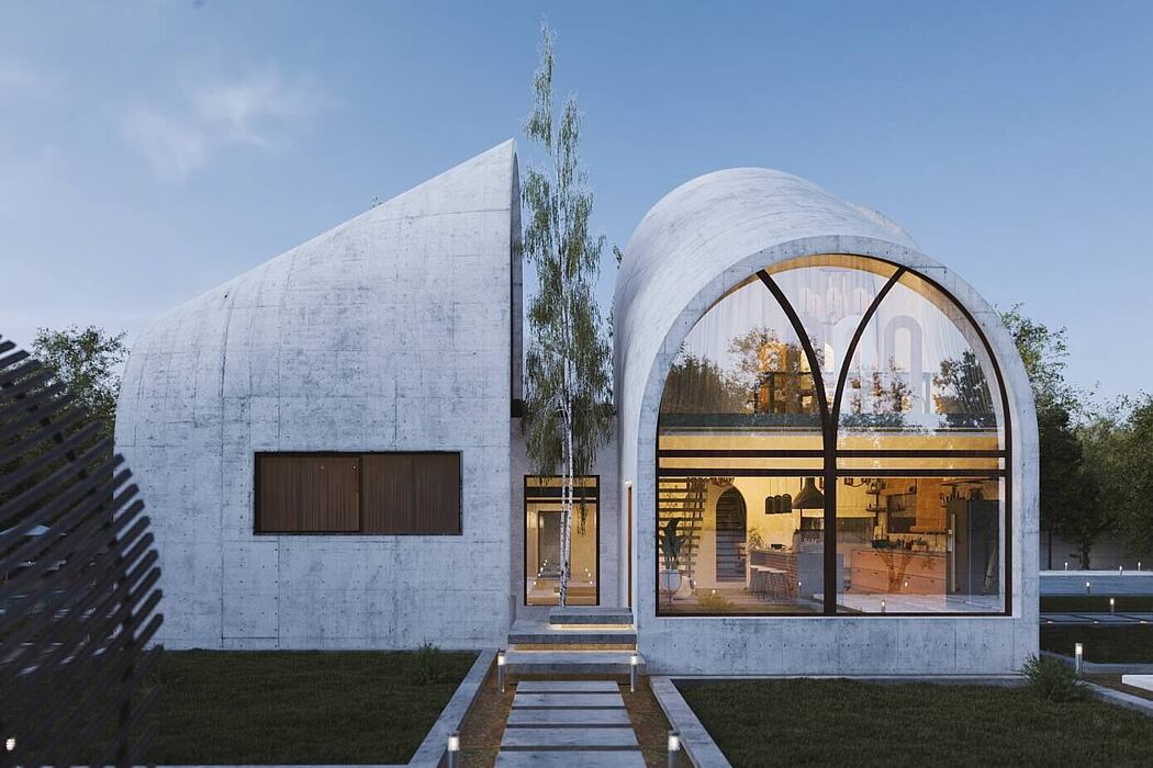 Arc House by M.E Architecture Studio