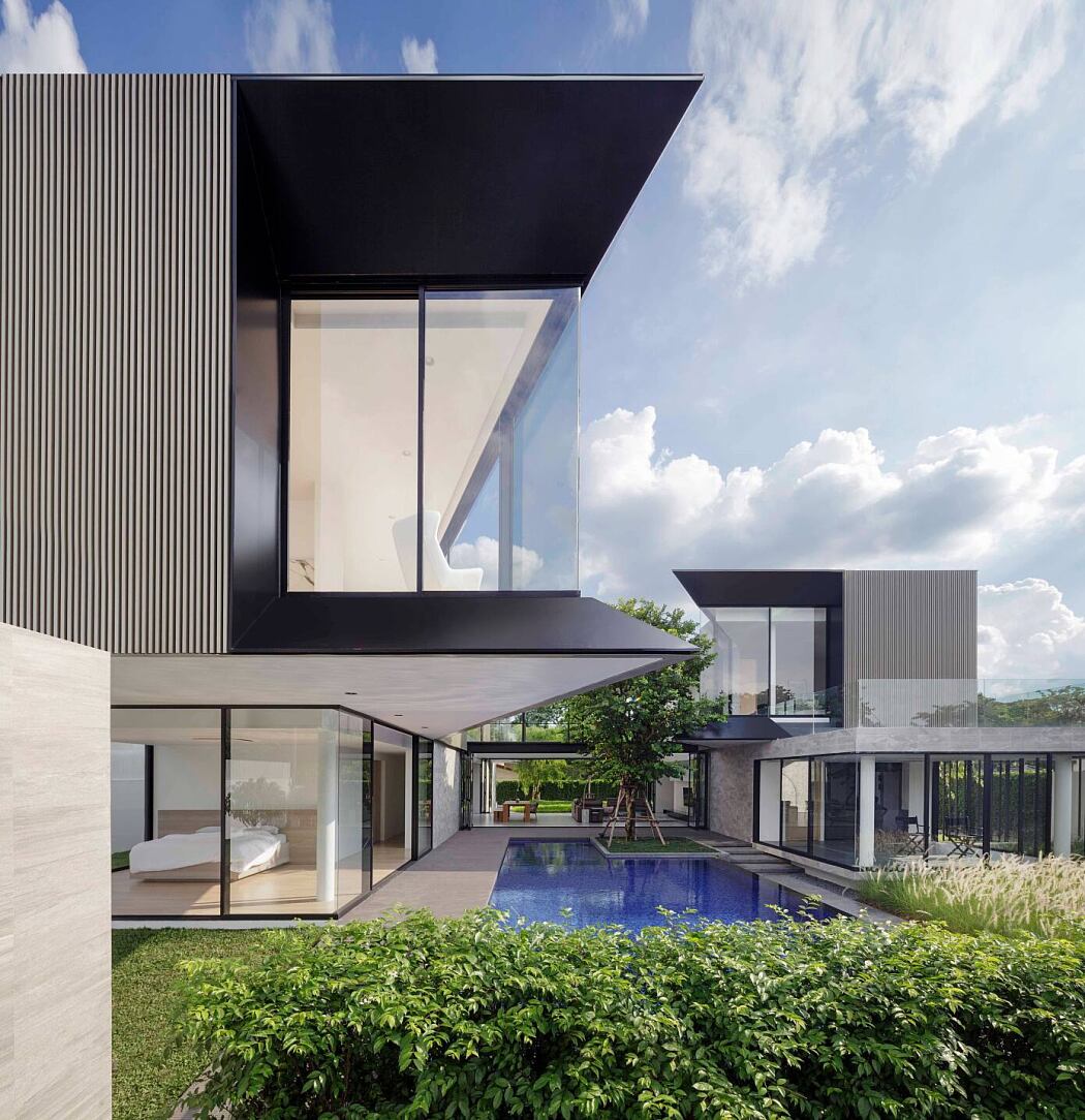 Aluminium House by AAd | Ayutt and Associates design
