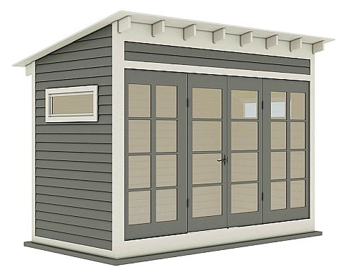 Everything You Need to Know About Creating an Off-Grid Outdoor Office  Shed - 1