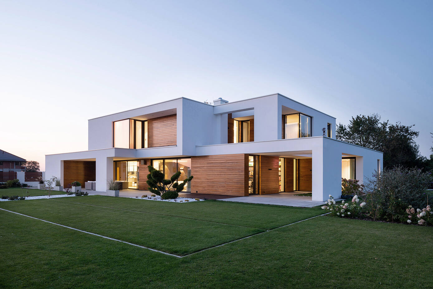 House with Niches by RS+ Robert Skitek