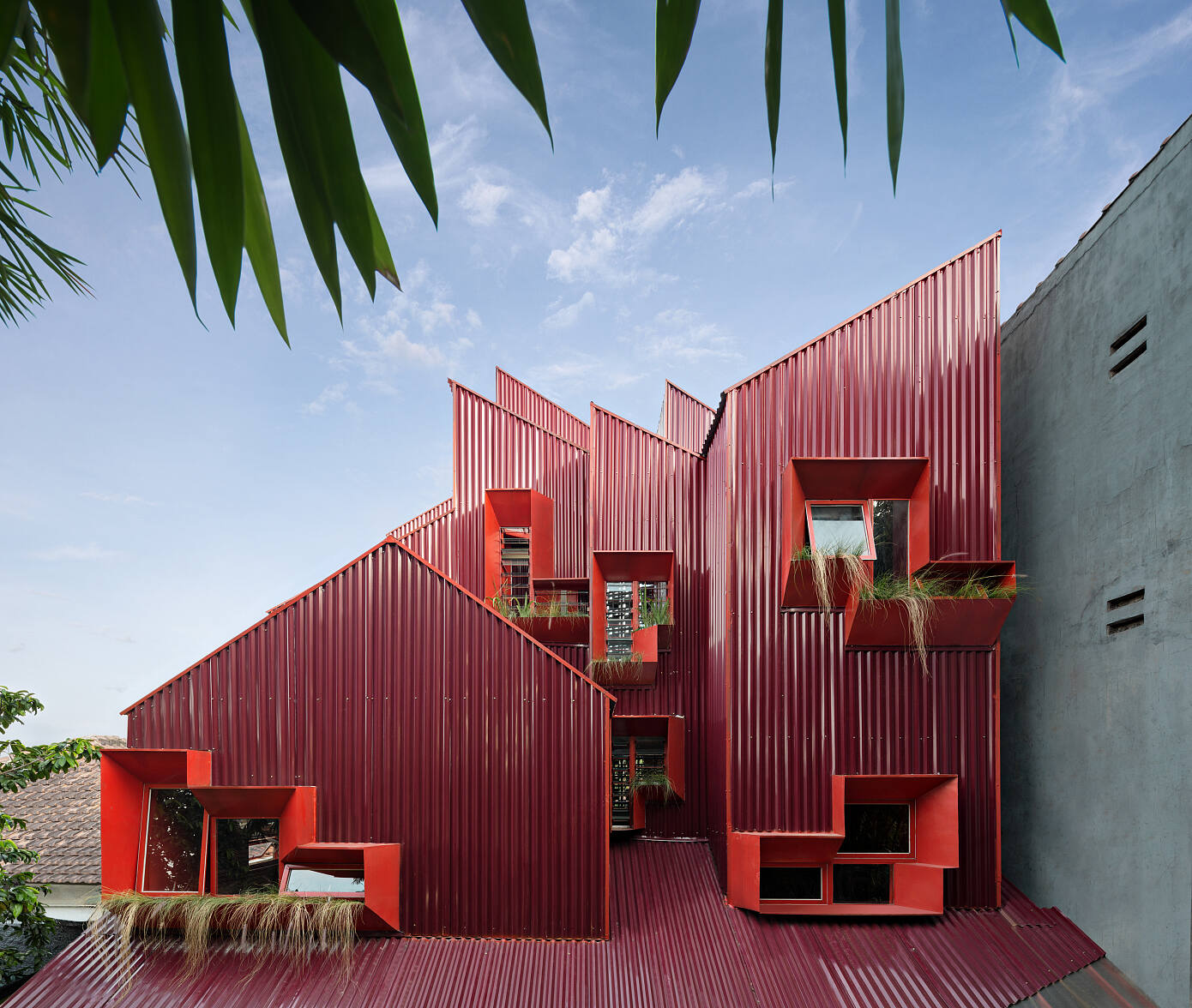 Red Zone Boarding House by Ismail Solehudin Architecture