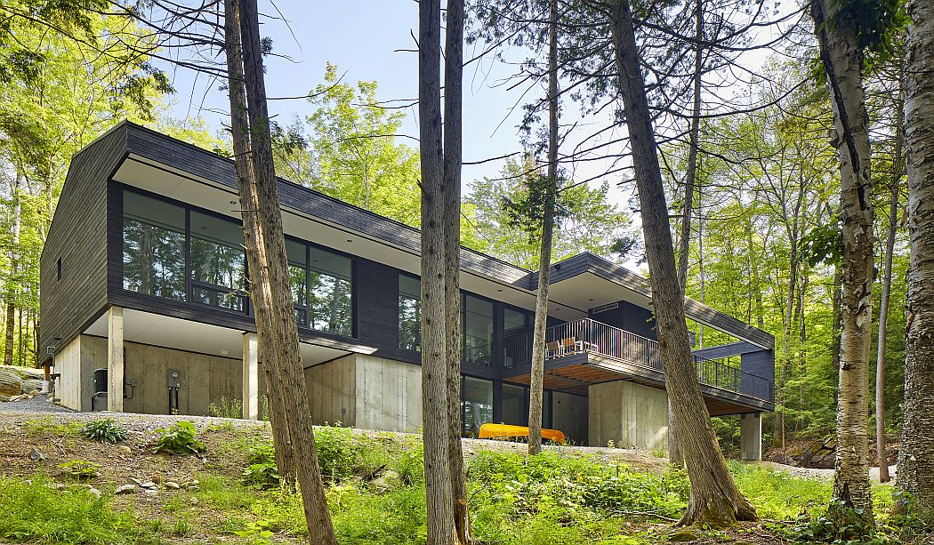 Kennebec Lakehouse by Zerafa Architecture | HomeAdore