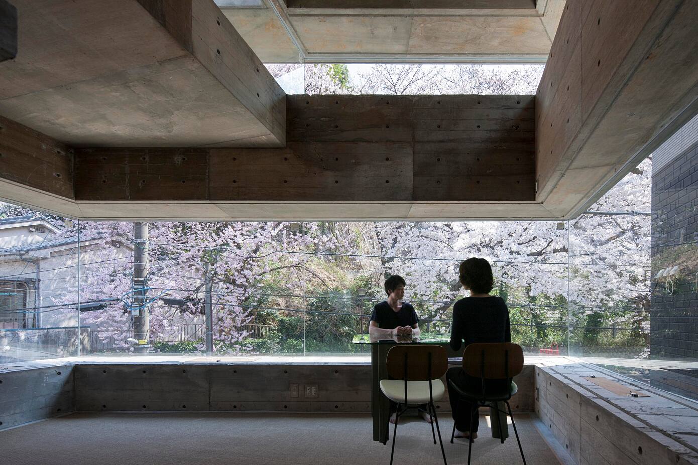 Oriel Window House by Shinsuke Fujii Architects