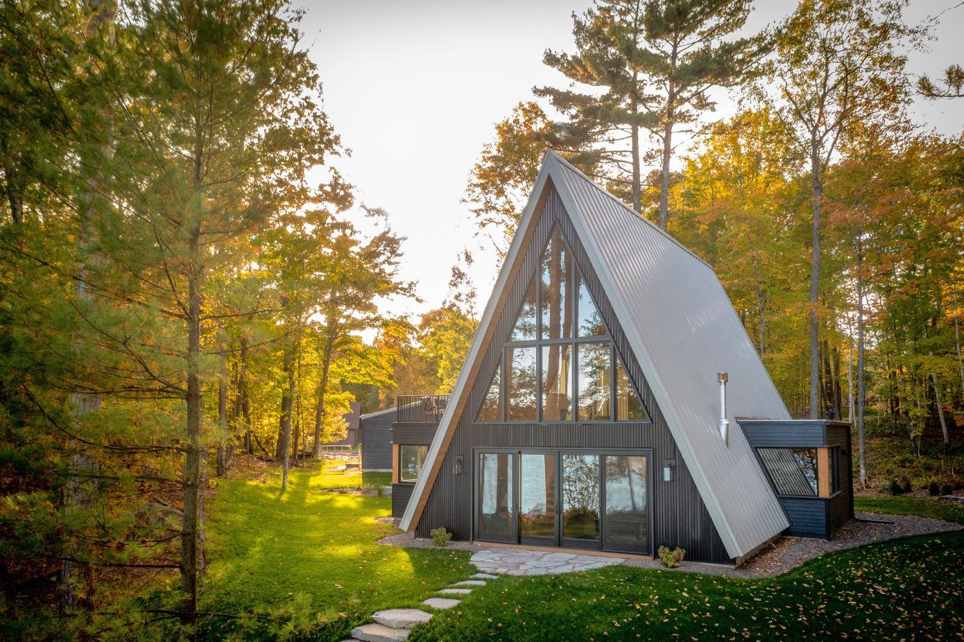 Lake Placid A-Frame by Strand Design