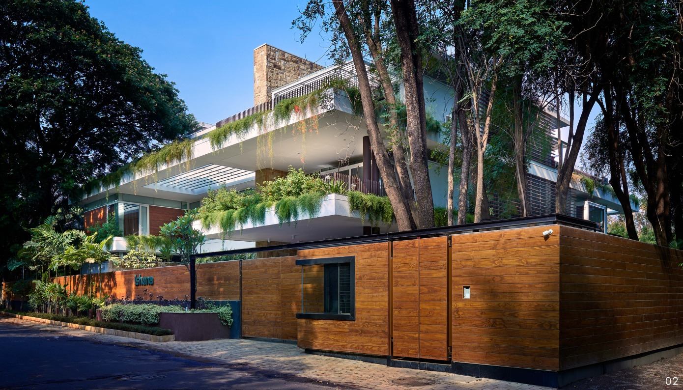 The Hovering Gardens House by Niraj Doshi Design Consultancy