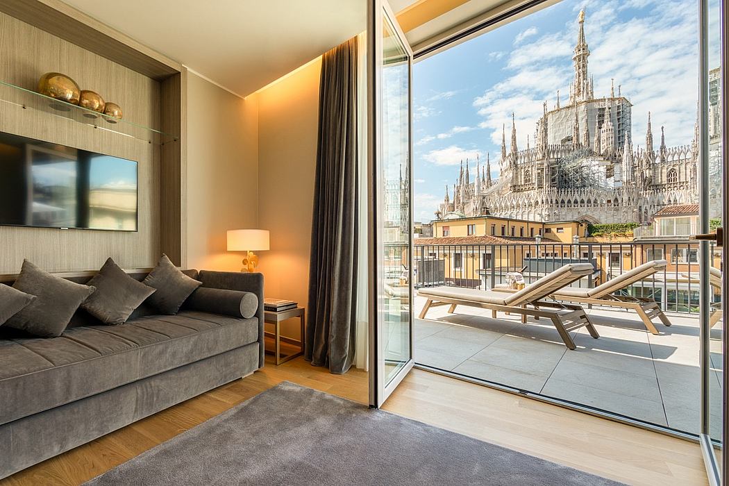 The Duomo Luxury Apartments by Rosa Grand Milano by Andrea Auletta Interiors