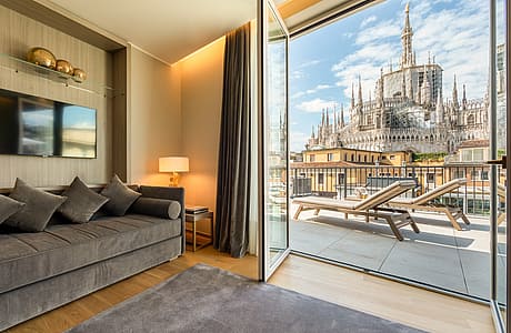 The Duomo Luxury Apartments by Rosa Grand Milano by Andrea Auletta Interiors