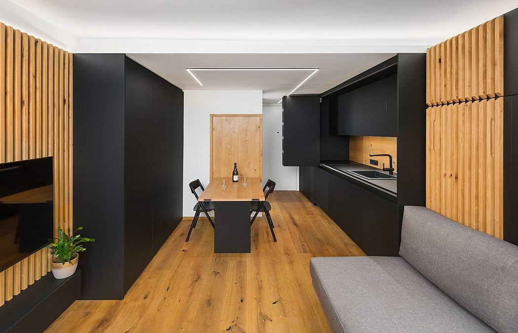 Folding Studio Apartment by Kreatif Design