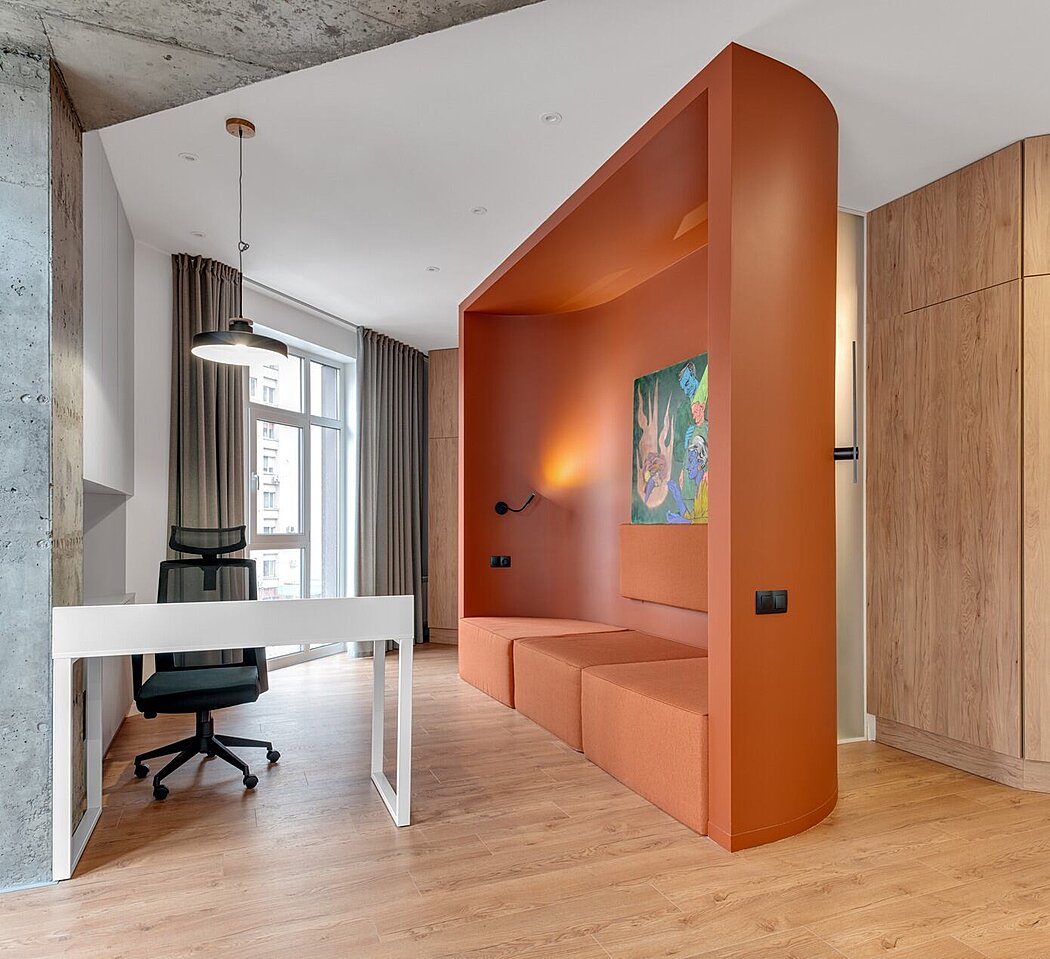 The Office Space on Malevicha Street by Za-Za Interior Design - 1