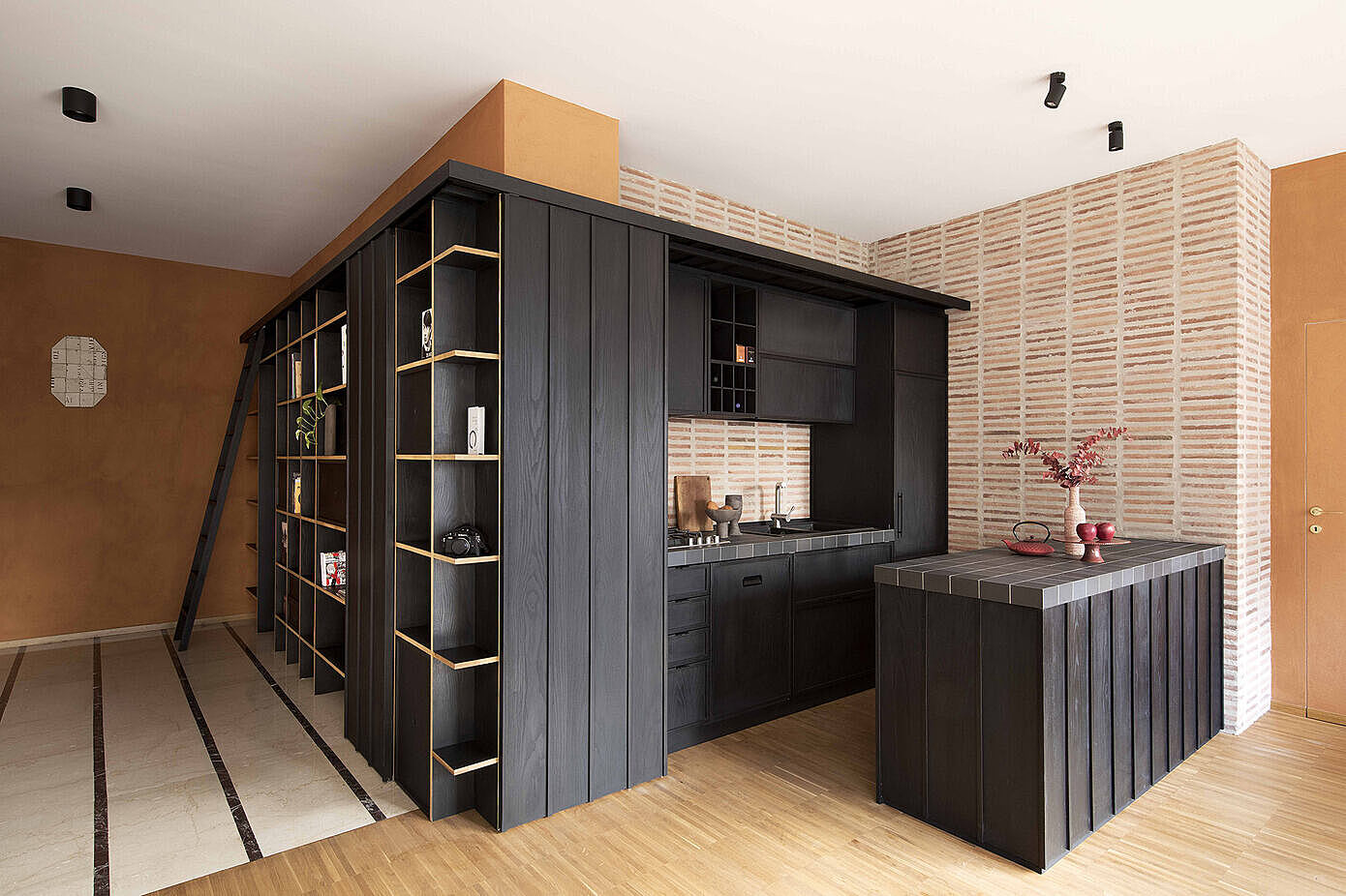 Urban Textured Apartment Restoration photo