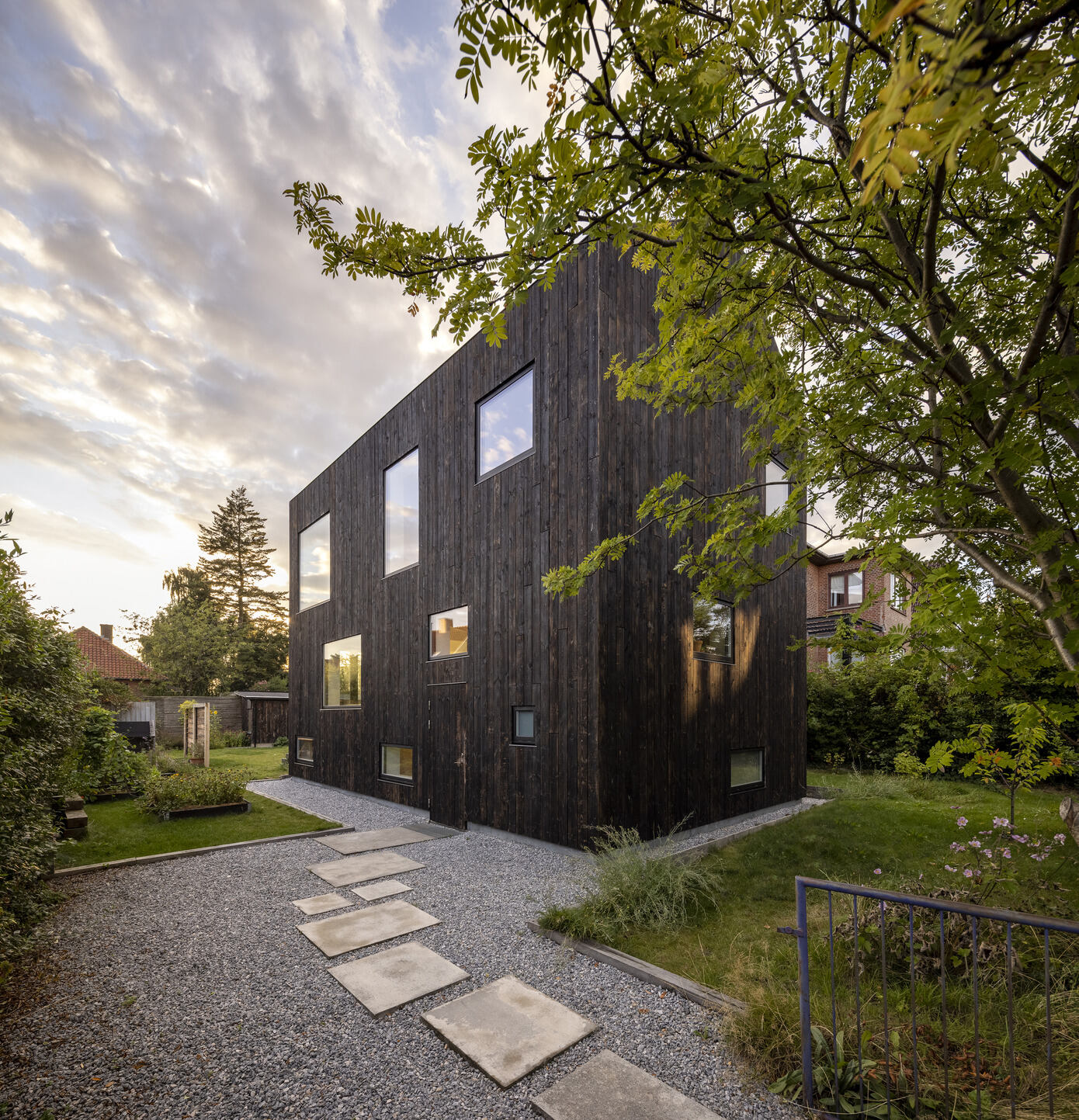 Villa Wood: A Modern Wooden Sustainable House in Copenhagen