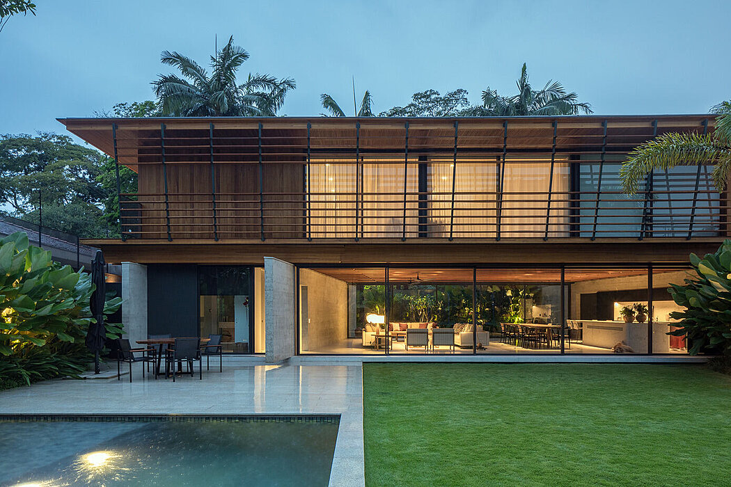 MAJ House: Integration with the Tropical Garden in São Paulo | HomeAdore