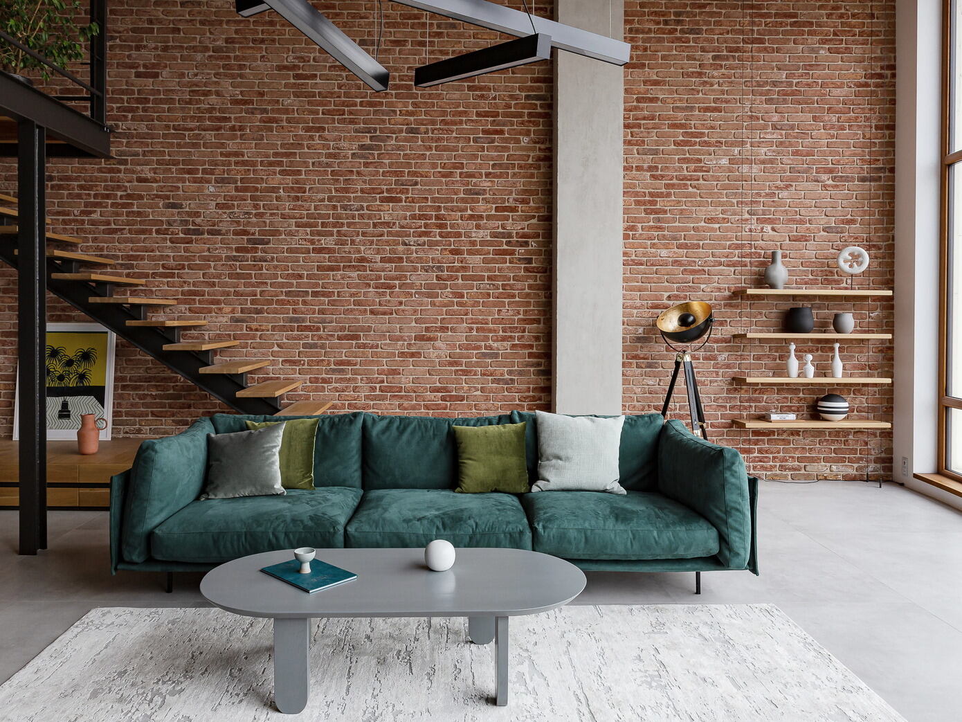 Loft Apartment in Minsk with Industrial Charm