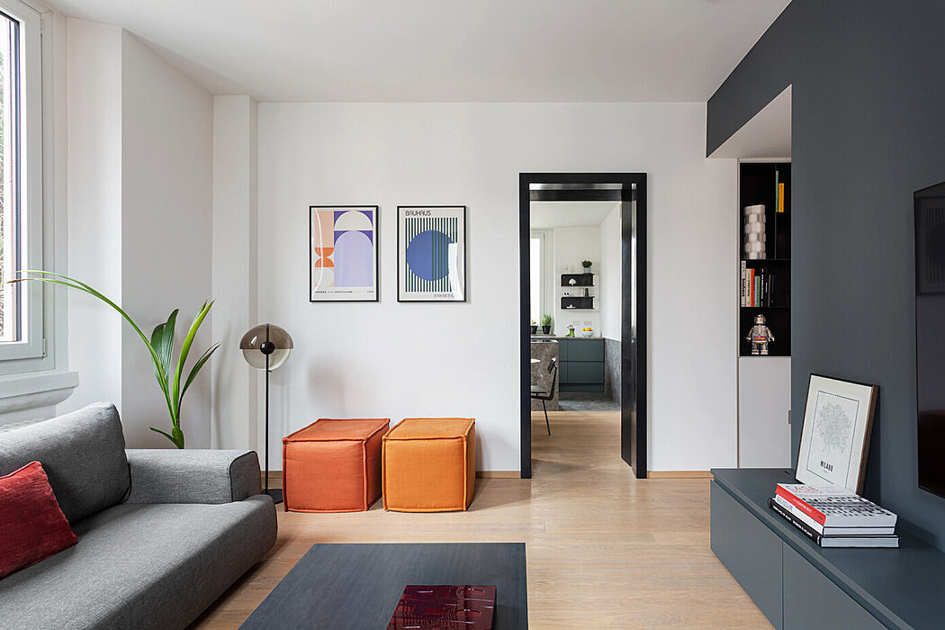 Casa MM: A Masterful Milanese Apartment Transformation - 1