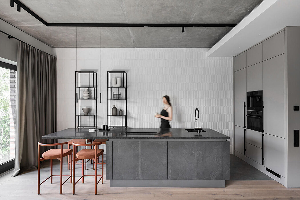 Discover MR: Moscow’s Sleek Industrial-Style House
