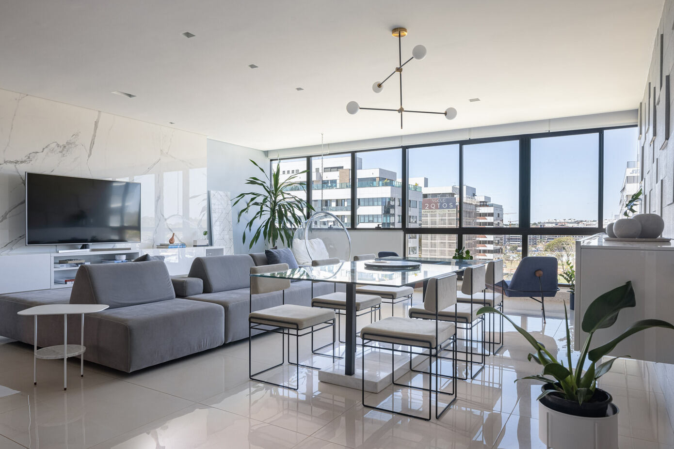 VITA Apartment: A Spacious and Comfortable Renovation in Brasília