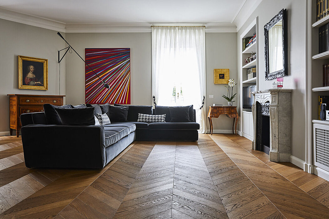 Risorgimento: An Elegant and Brightly Lit Apartment