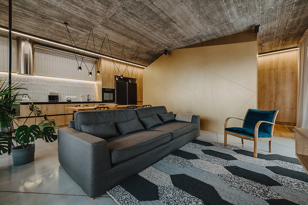 Syta Apartment: Embracing Industrial Elegance in Warsaw - 1