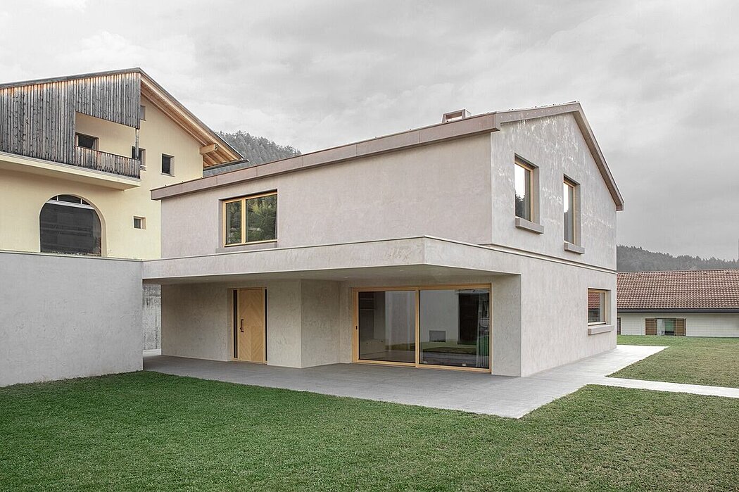 House in Sägeweg: A Fusion of Italian & German Design