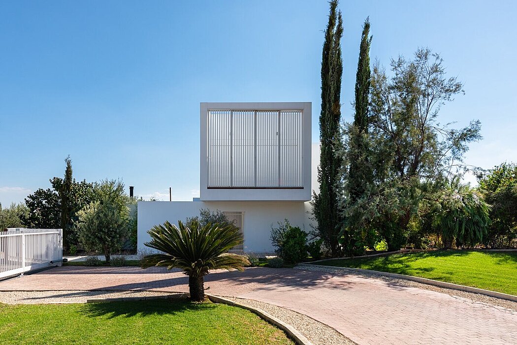 House with Courtyards: A Modern Rural Retreat Near Nicosia - 1