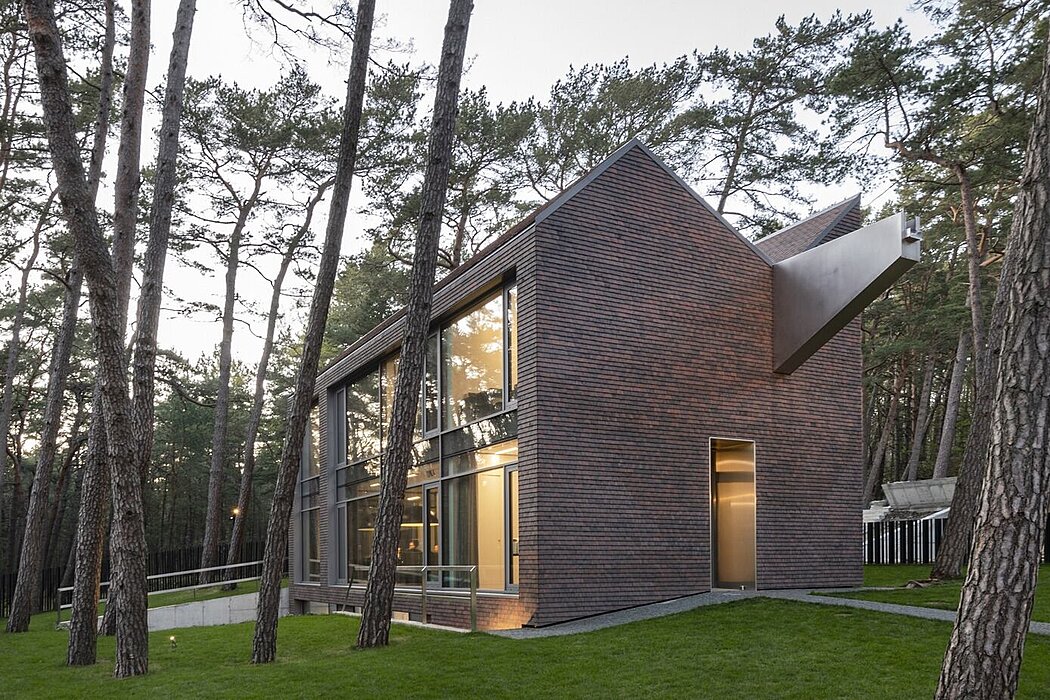 Residential House in Klaipeda: Blending Architecture with Nature’s Charm