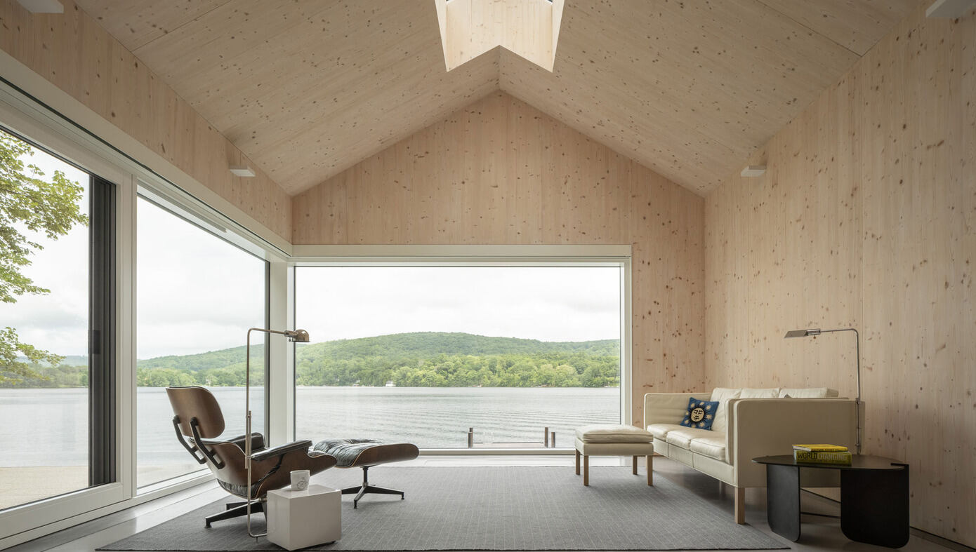 All-Wood, All the Time: The Ultimate Eco-Friendly Lakeside Retreat