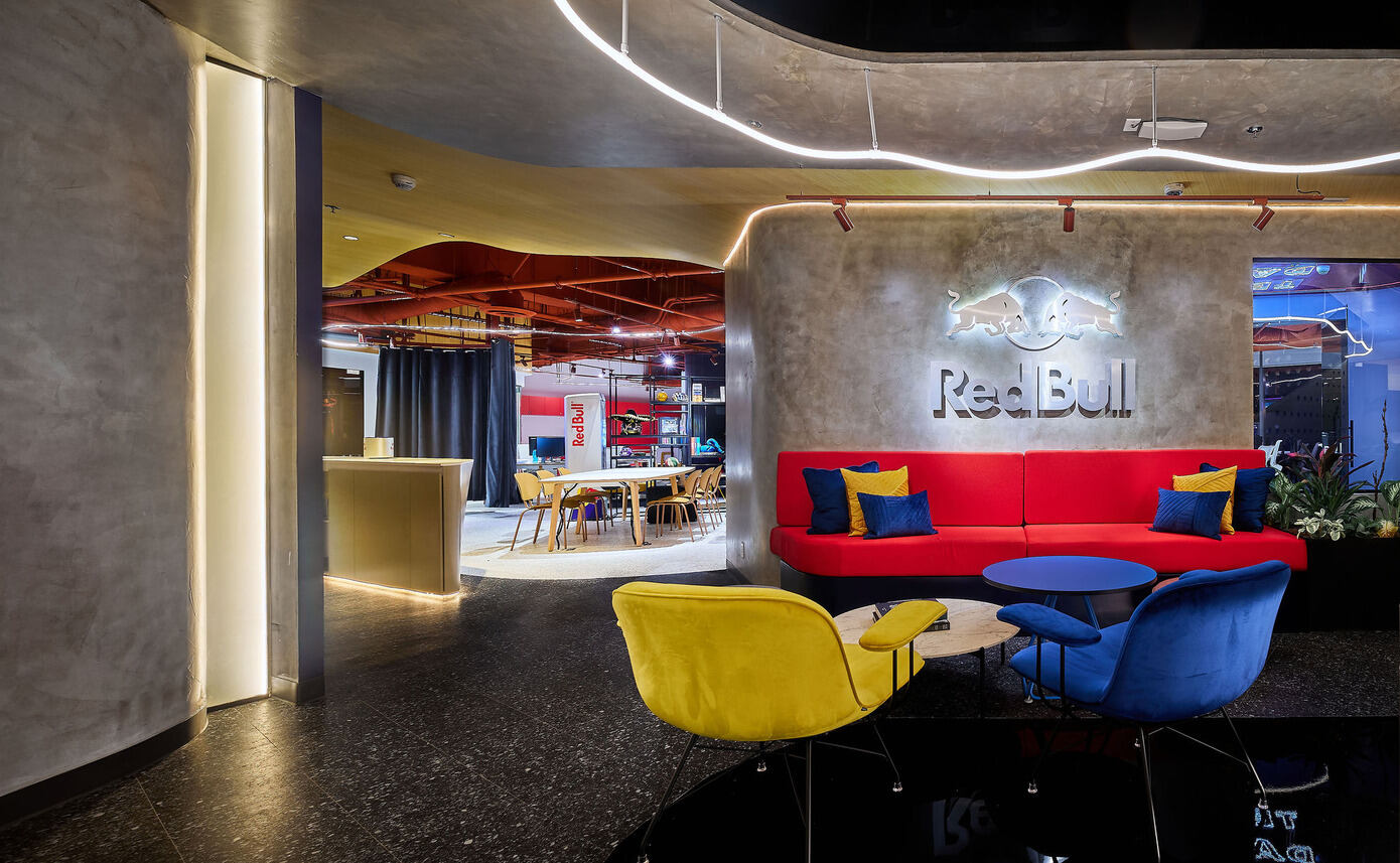 Corporativo Red Bull: A Skate Park-Inspired Office Space by WTF Arquitectos