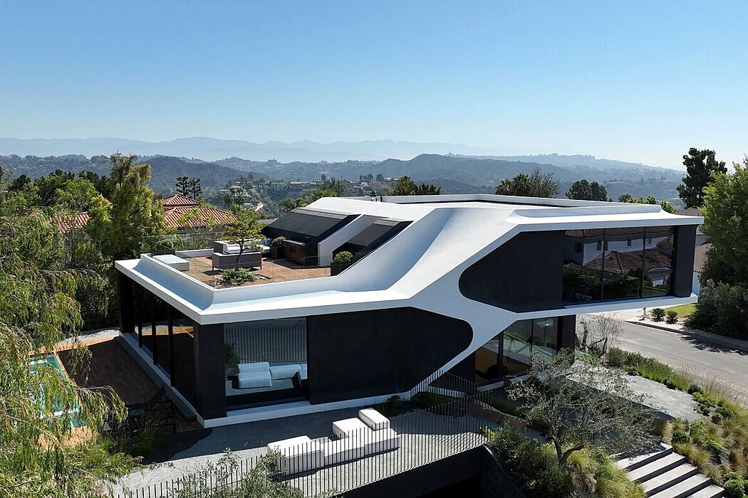 futuristic houses inside