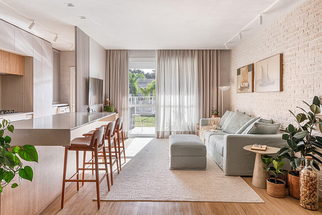 APE SF: A Luxurious Brazilian Apartment by 3P Studio - 1