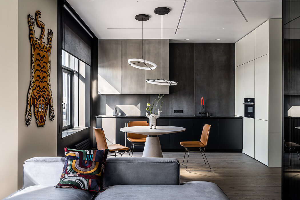 Apartment for a Bachelor: Where Modern Design Meets Functionality