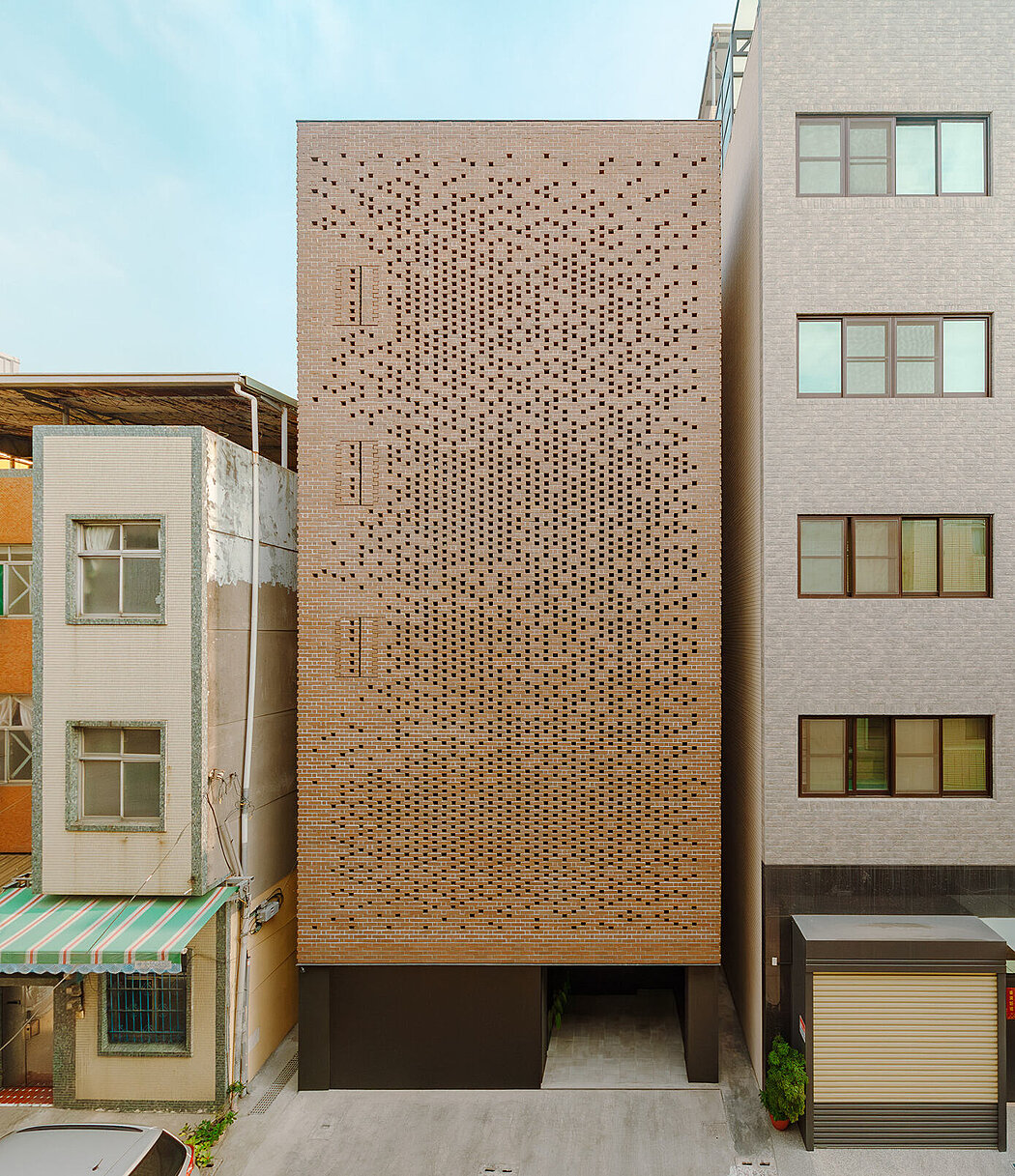 Veil House: A Fresh Take on Traditional Brick Design - 1
